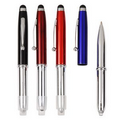 3-in-1 Ballpoint Pen/Stylus/LED